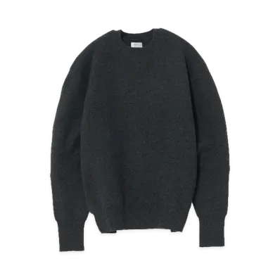 YOKE Cashmere Crewneck Sweater "Charcoal"
