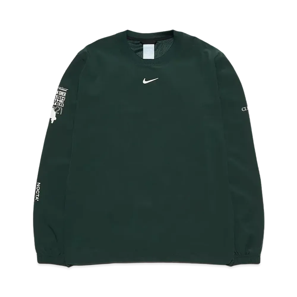 Nike NOCTA LONG SLEEVE WOVEN CREW "Pro Green"