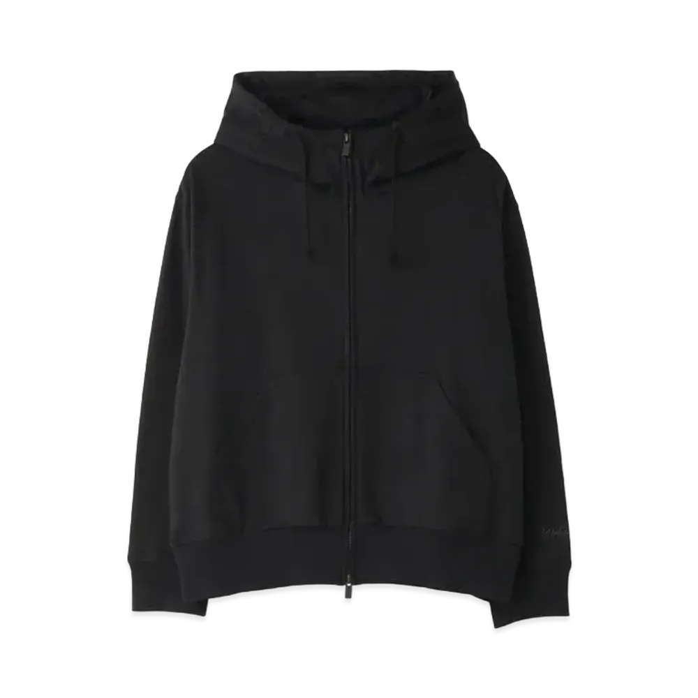 Yohji Yamamoto EMBROIDERY HOODIE "Black"