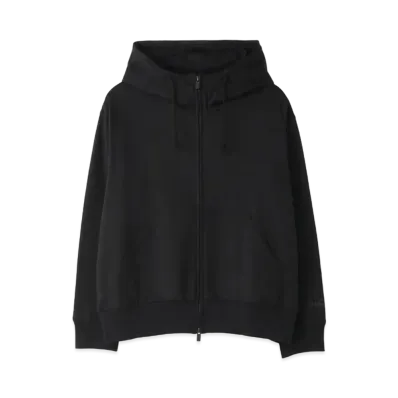 Yohji Yamamoto EMBROIDERY HOODIE "Black"
