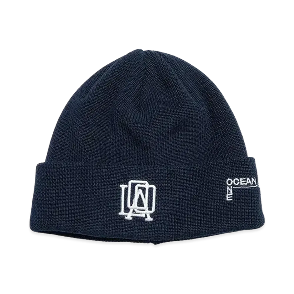 nanamica OOAL Knit Cap "Navy"