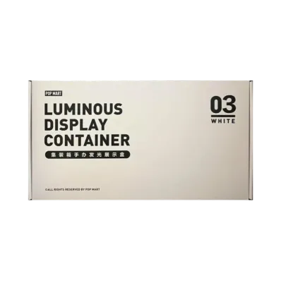 POP MART POP MART Luminous Container Box White