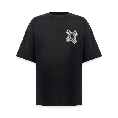 AMIRI MA Quad Snake Tee "Black"