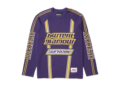 Supreme x HYSTERIC GLAMOUR Mesh L/S Top "Purple"