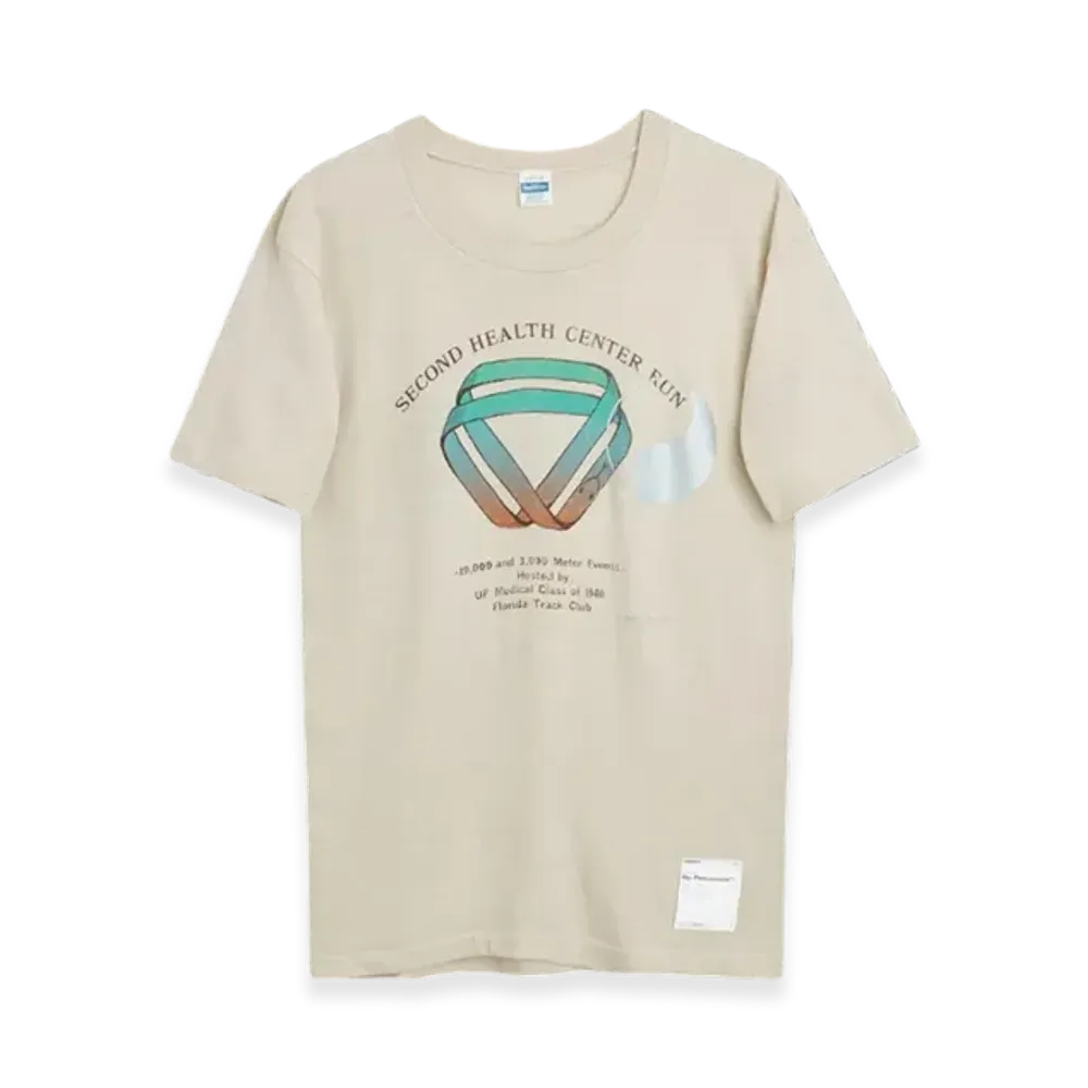 OUR LEGACY Work Shop Repossessed Marathon T-Shirt "Second Health Center Run"