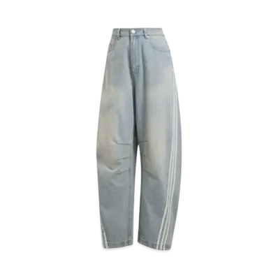 adidas Adilenium Season Banana Fit Washed Denim Pants "Light Denim"