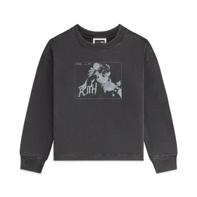 Kith x Capcom Kids Chun Li Vintage Tee "Black"