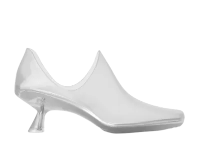 LOEWE Women's Emily Aqua Bootie "Transparent"