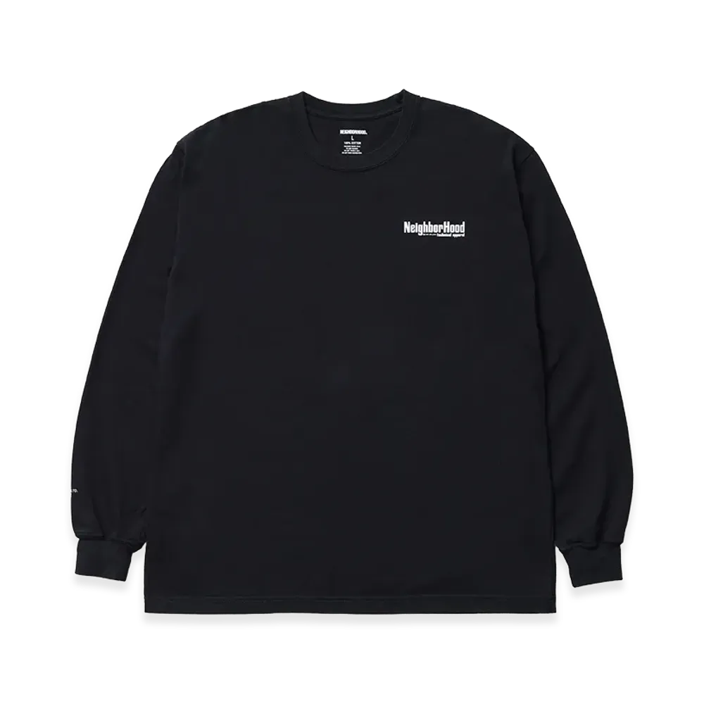 NEIGHBORHOOD NH . Tee LS-14 "Black"