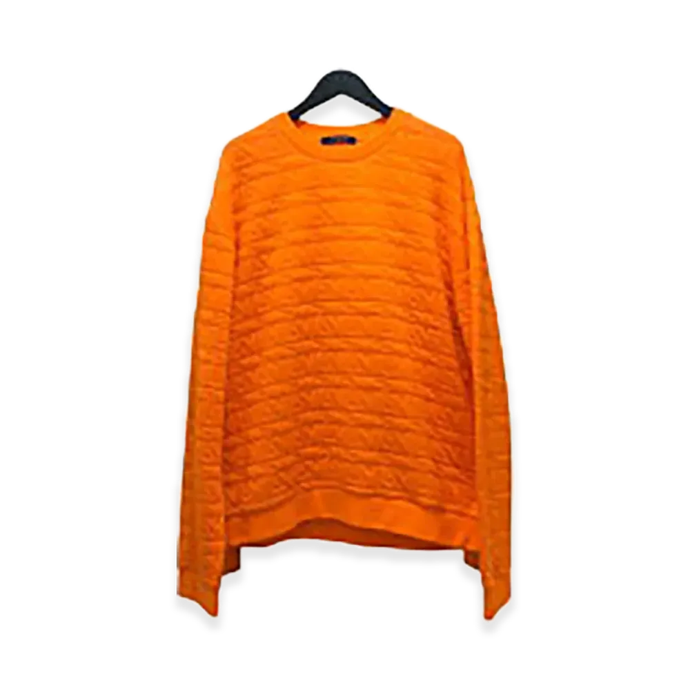 Louis Vuitton LV Doves Quilted Sweatshirt "Cheddar"
