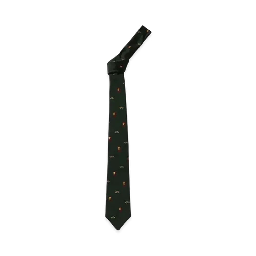 A BATHING APE Tie "Green"