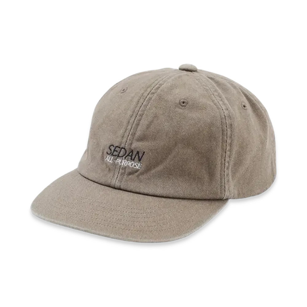 SEDAN ALL-PURPOSE OG Logo Vintage Washed Cap "Dark Khaki"