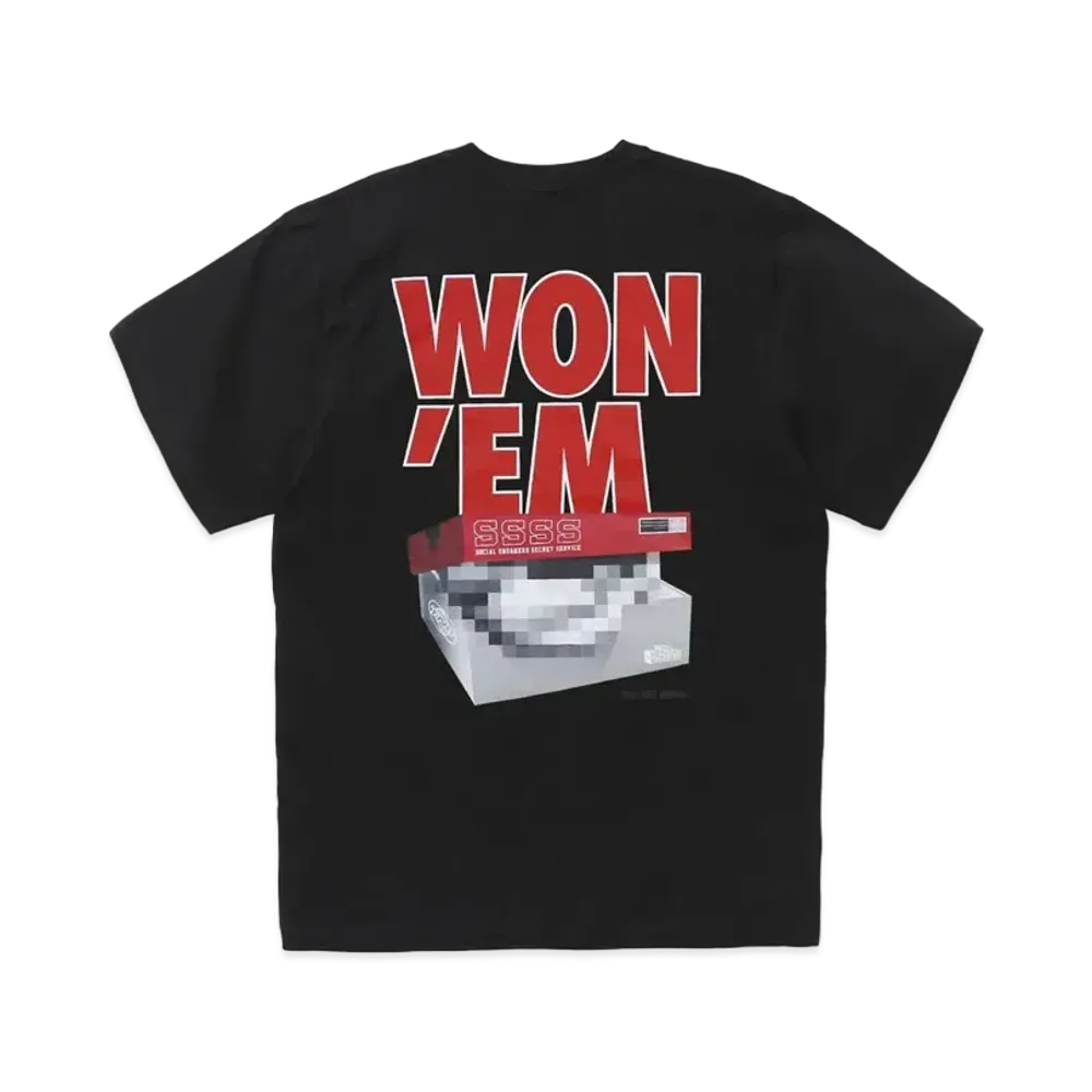 THE NETWORK BUSINESS WON'EM Tee "Black" TNBC014-0029