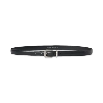 The Row Women's Ring Leather Belt "Black"