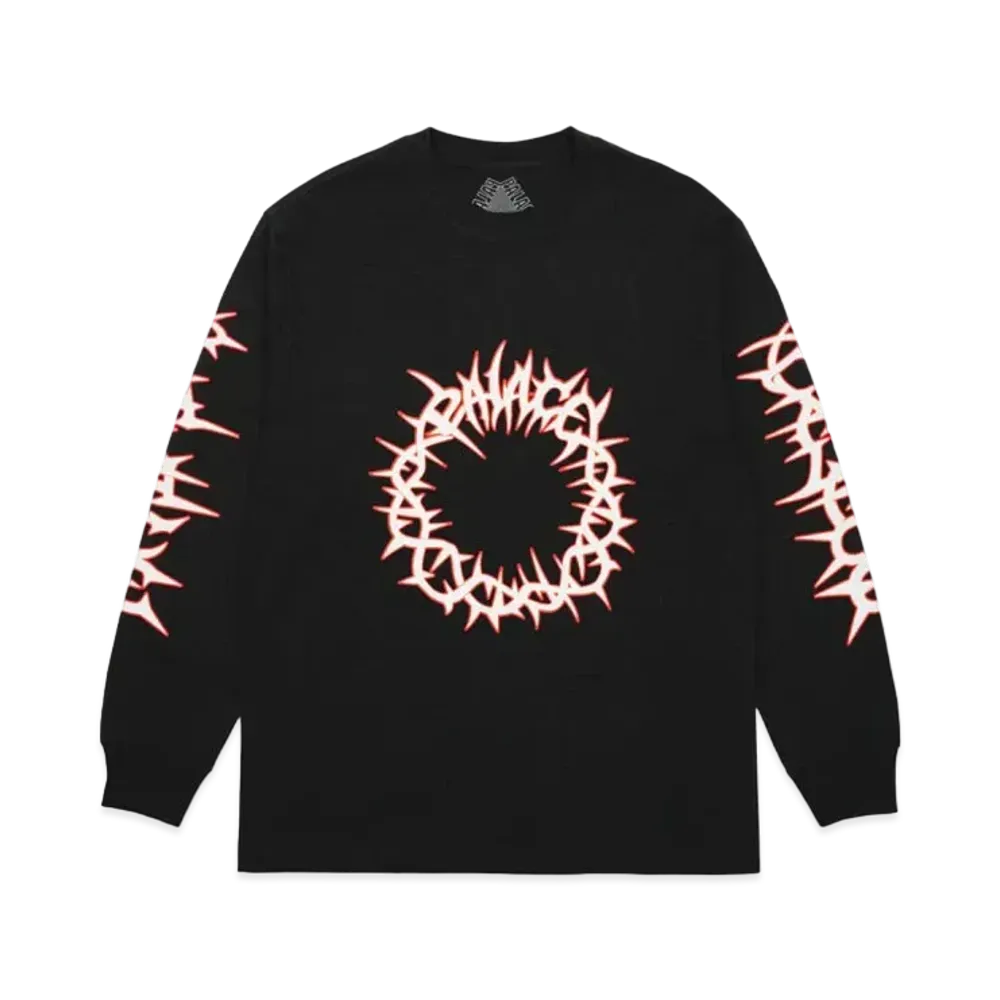 PALACE Spiked Longsleeve "Black"