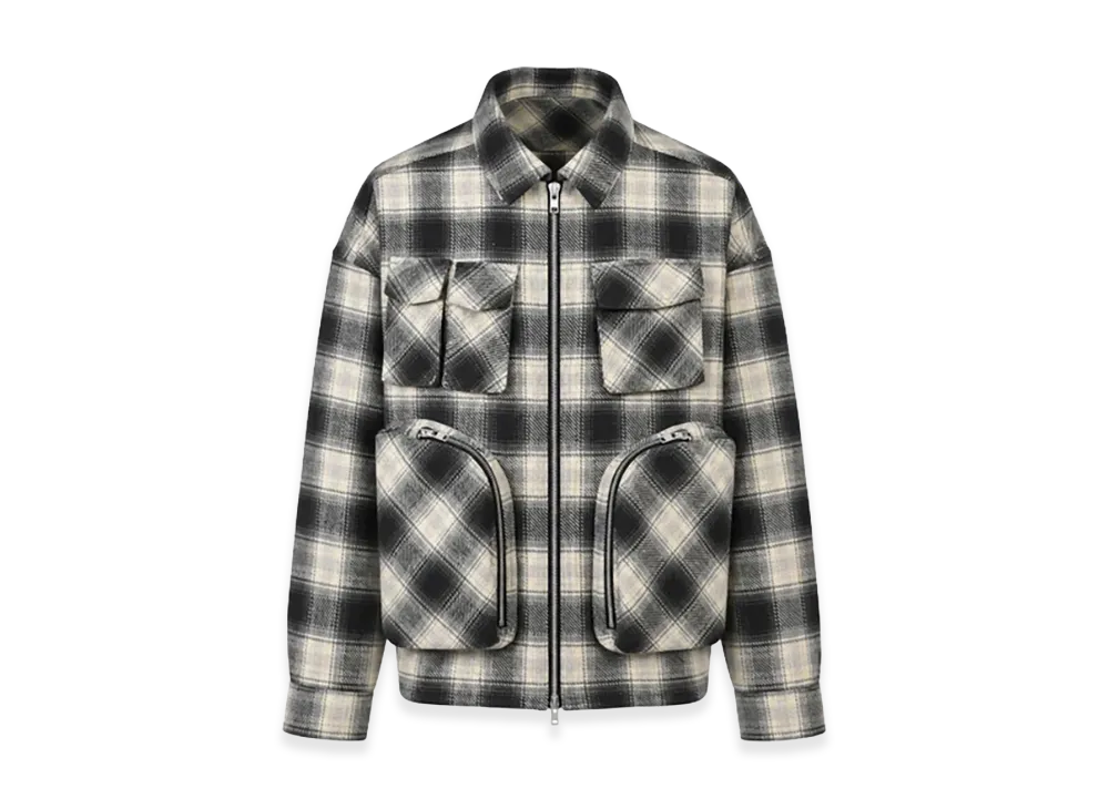 BREATH Check BDU Jacket "Black"