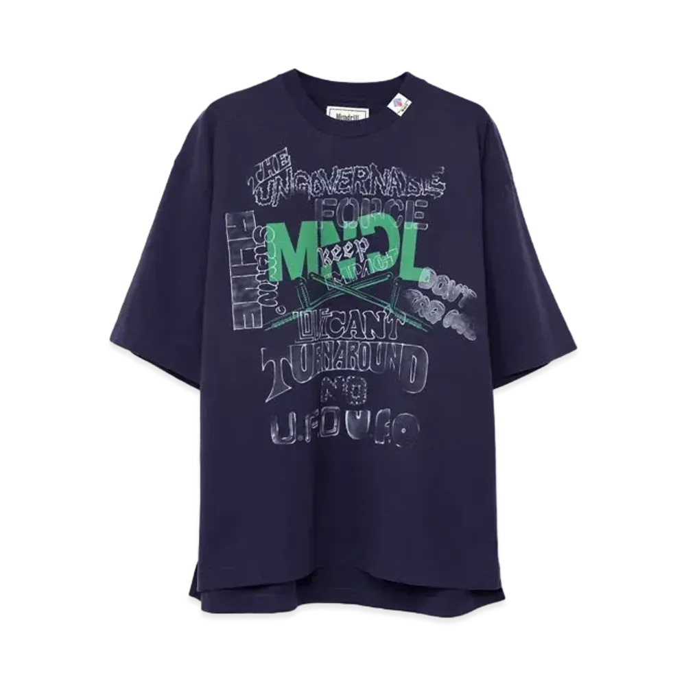 Maison MIHARA YASUHIRO Mendrill x GS Distressed T-shirt "Navy"