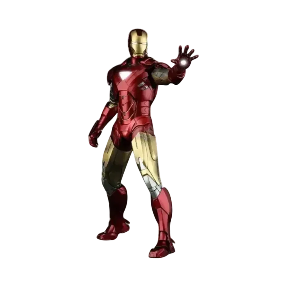 Hot Toys "Movie Masterpiece" -Iron Man 2- 1/6 Scale Fully Poseable Figure: Mark 6