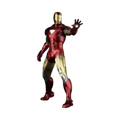 Hot Toys "Movie Masterpiece" -Iron Man 2- 1/6 Scale Fully Poseable Figure: Mark 6