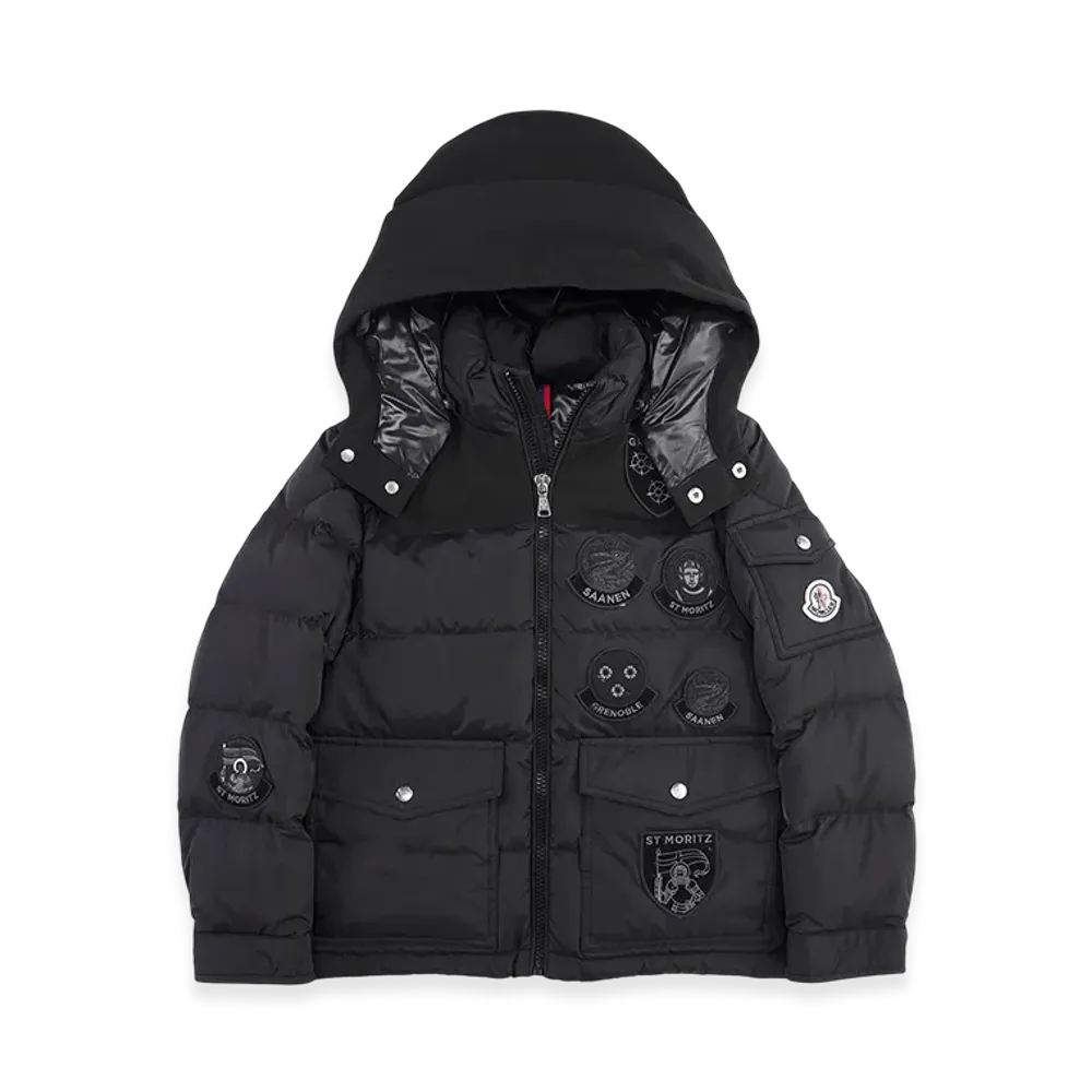 MONCLER Womens Hyoseris Down Jacket "Black"