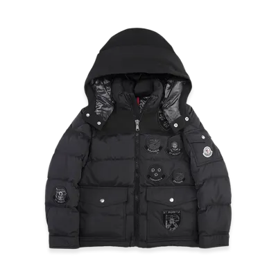 MONCLER Womens Hyoseris Down Jacket "Black"