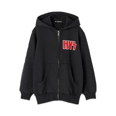 HYSTERIC GLAMOUR Kids Speak No Evil Hoodie "Black"