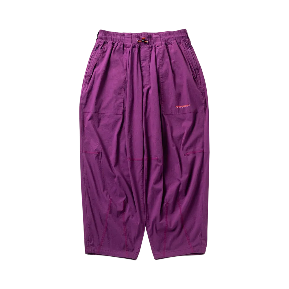 TIGHTBOOTH Seersucker Baker Balloon Pants "Purple"