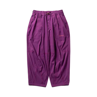 TIGHTBOOTH Seersucker Baker Balloon Pants "Purple"