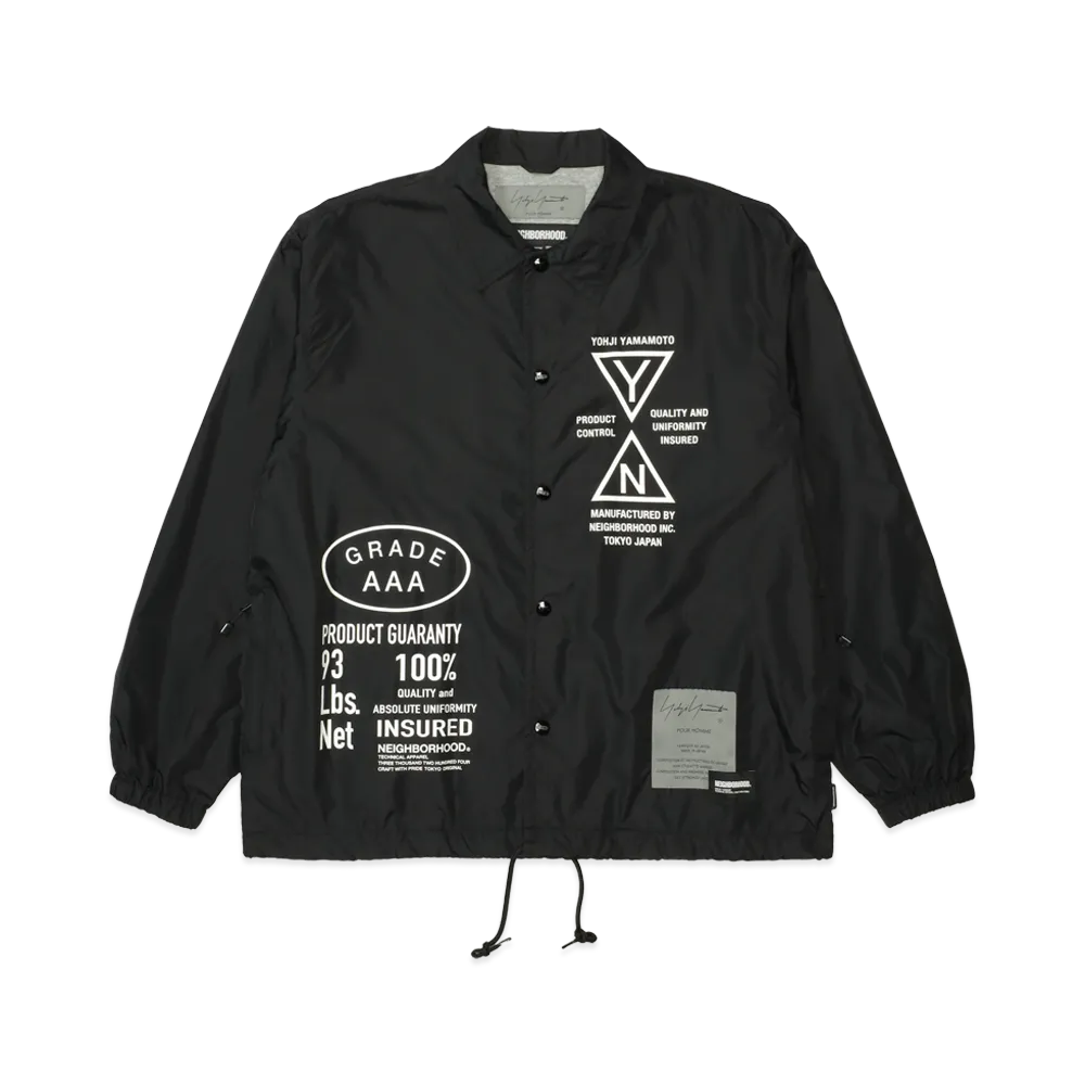 NEIGHBORHOOD x Yohji Yamamoto POUR HOMME Windbreaker Jacket "Black"