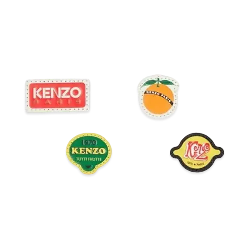 KENZO 'JUNGLE' Leather Patch "Multi"