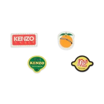 KENZO 'JUNGLE' Leather Patch "Multi"