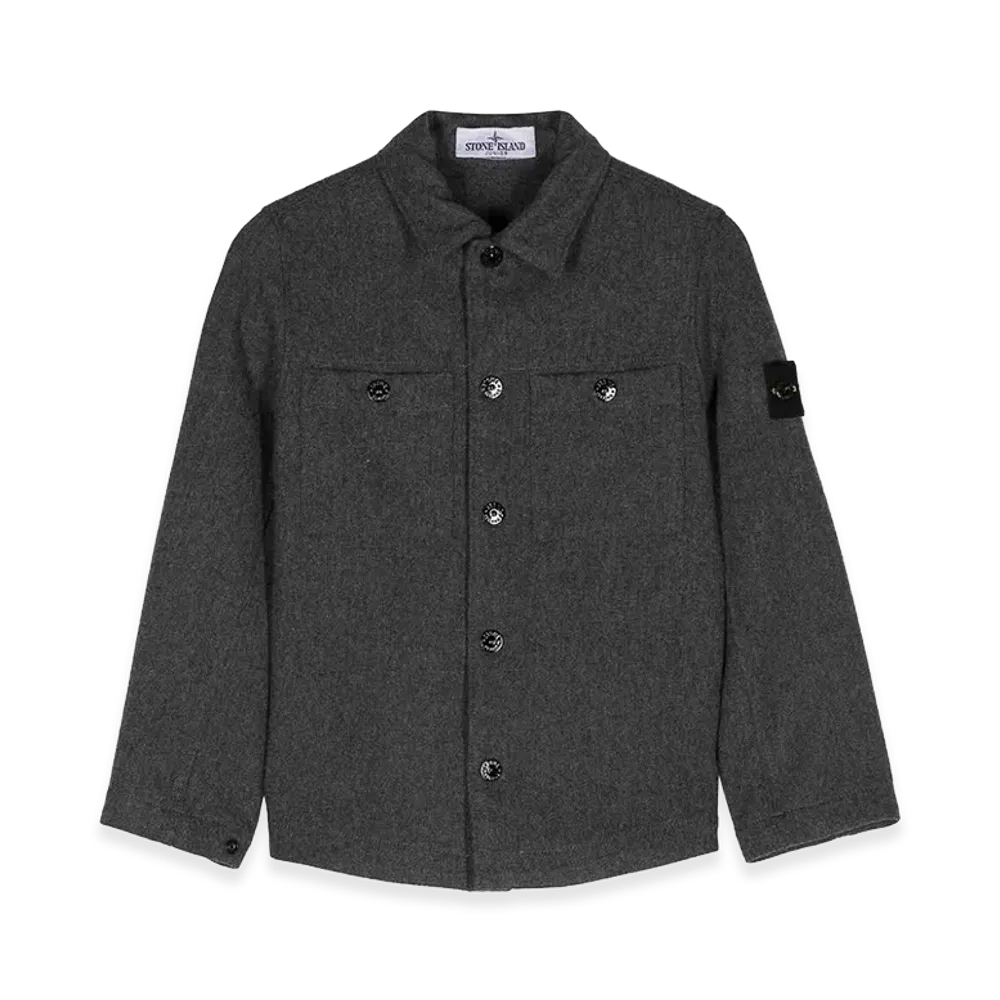 Stone Island Kids Shirts "Grey"
