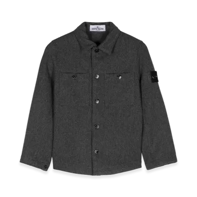Stone Island Kids Shirts "Grey"