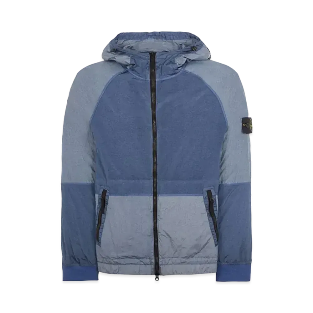 Stone Island 42020 Nylon Metal Watro-TC In ECONYL Regenerated Nylon "Blue Gray"