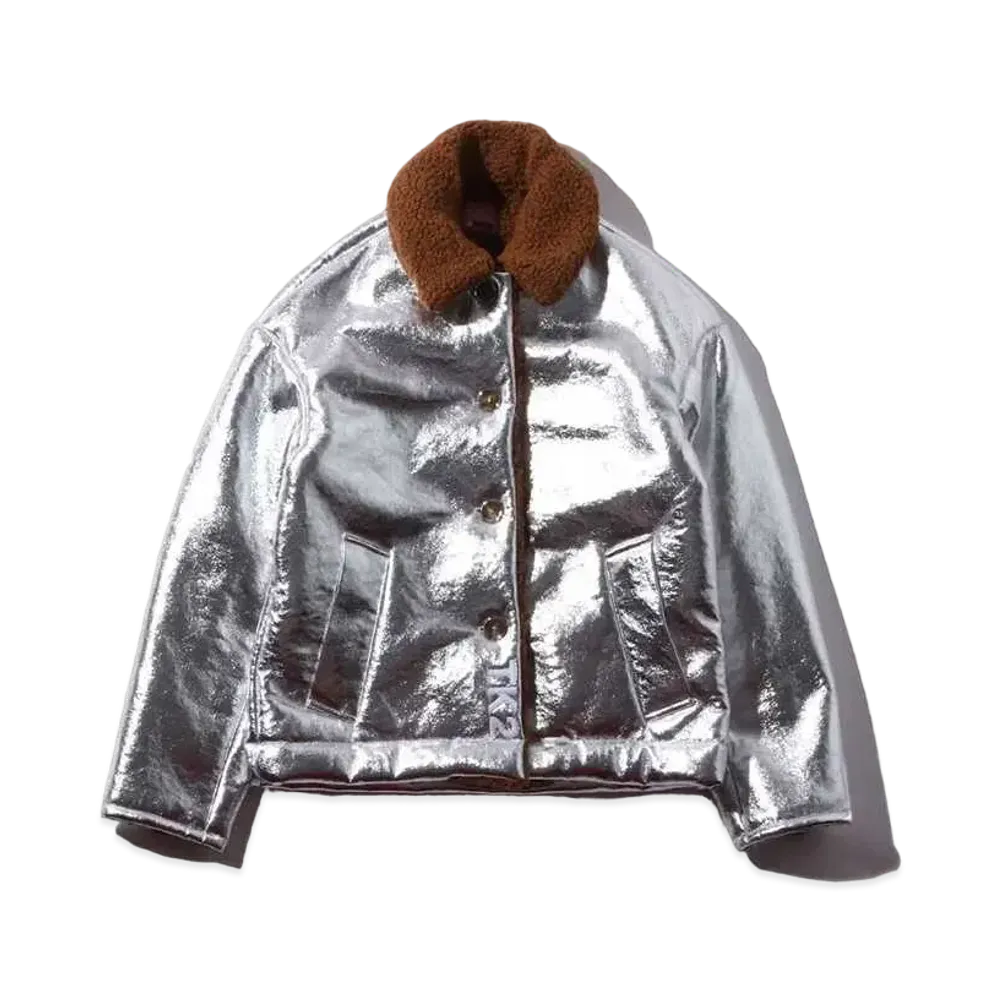 atmos pink x Tk2 Oversize Blouson "Silver/Brown"
