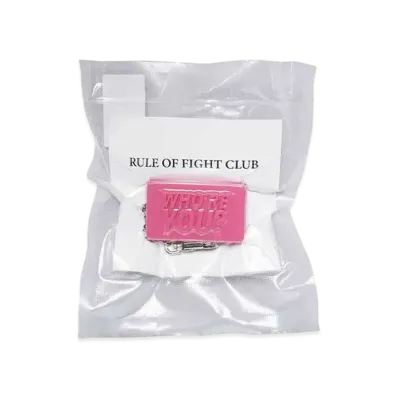 DAIRIKU "Who're you?" Soap Key RIng "PINK"