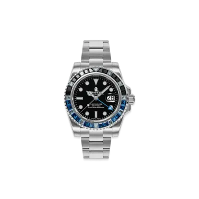 A BATHING APE Type 2 Bapex Crystal Stone "Black/Blue"