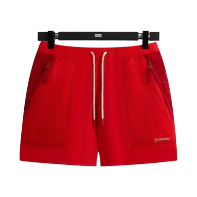 Kith x Columbia Wind Short "Red Velvet"