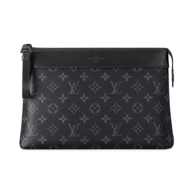 Louis Vuitton Pochette Voyage Souple Monogram Eclipse