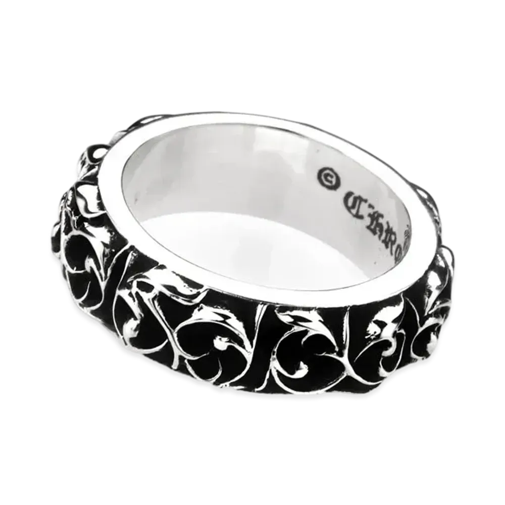 Chrome Hearts Eternity Vine Band Ring "Silver"
