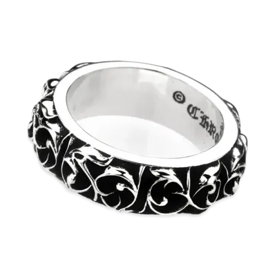Chrome Hearts Eternity Vine Band Ring "Silver"