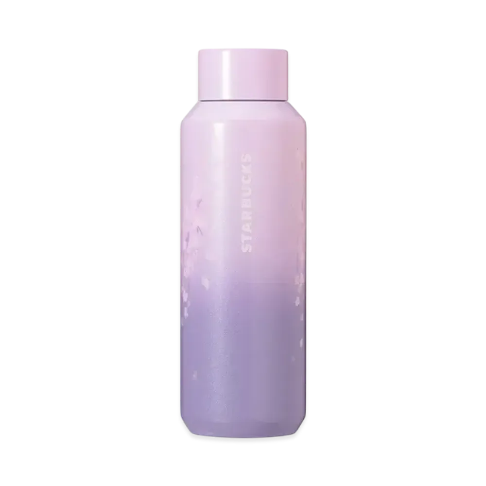 STARBUCKS SAKURA2025 Stainless Steel Bottle 473Ml "PurpleGradation"