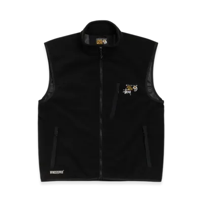 Stussy x Mountain Hardwear WINDSTOPPER Vest "Black"