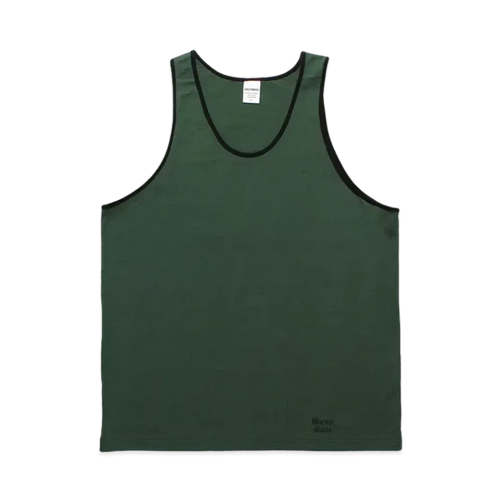 WACKO MARIA Washed Heavy Weight Tank Top "Green"