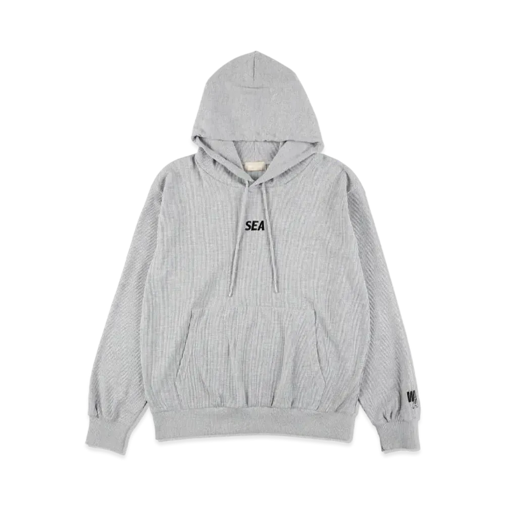 WIND AND SEA ES Waffle Hoodie "Gray"