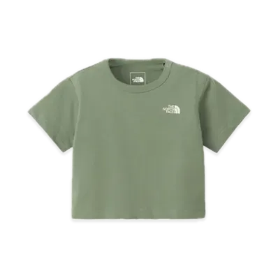 The North Face Baby Short Sleeve Little Breeze Tee "Duck Green"