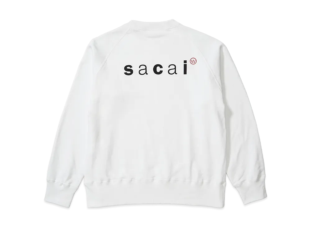 WTAPS x sacai Print Pullover / Sweater / Cotton "White"