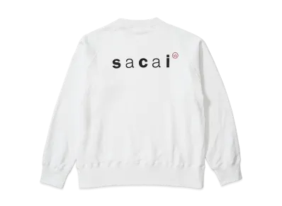 WTAPS x sacai Print Pullover / Sweater / Cotton "White"