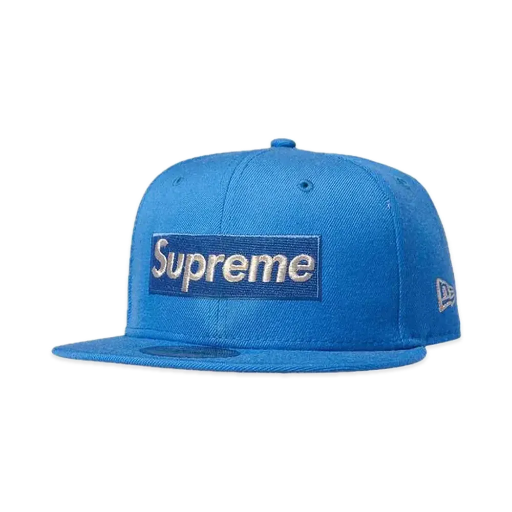 Supreme $1M Metallic Box Logo New Era® "Blue"