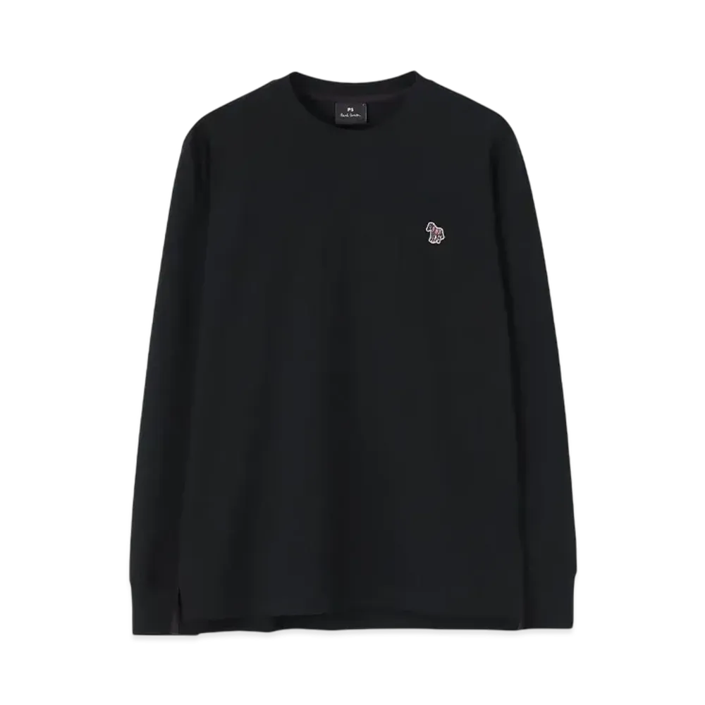 Paul Smith Sports Stripe Zebra One Point Long Sleeve T-Shirt "Black"